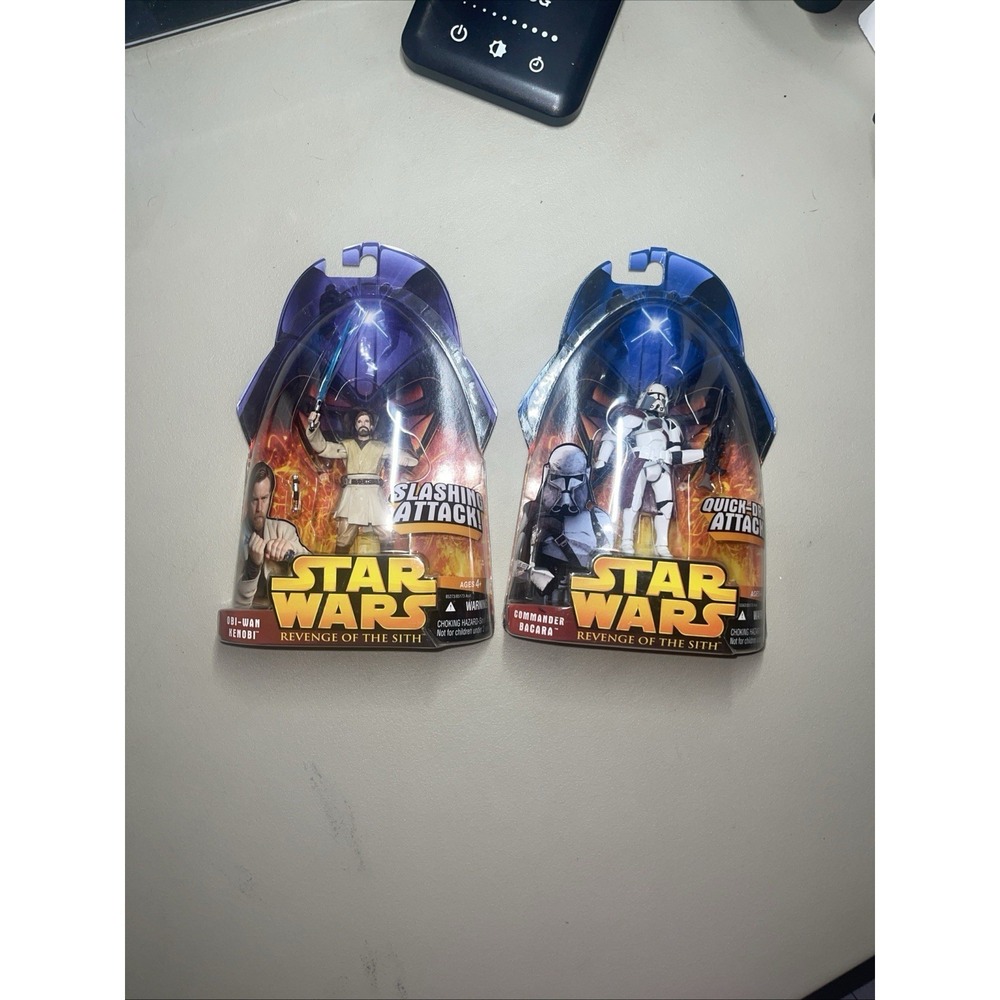 Star Wars Revenge Of The Sith Action Figure NIB Lot Of 2